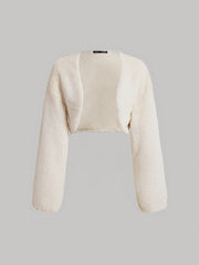 MOD Women's Plush Open Front Jacket